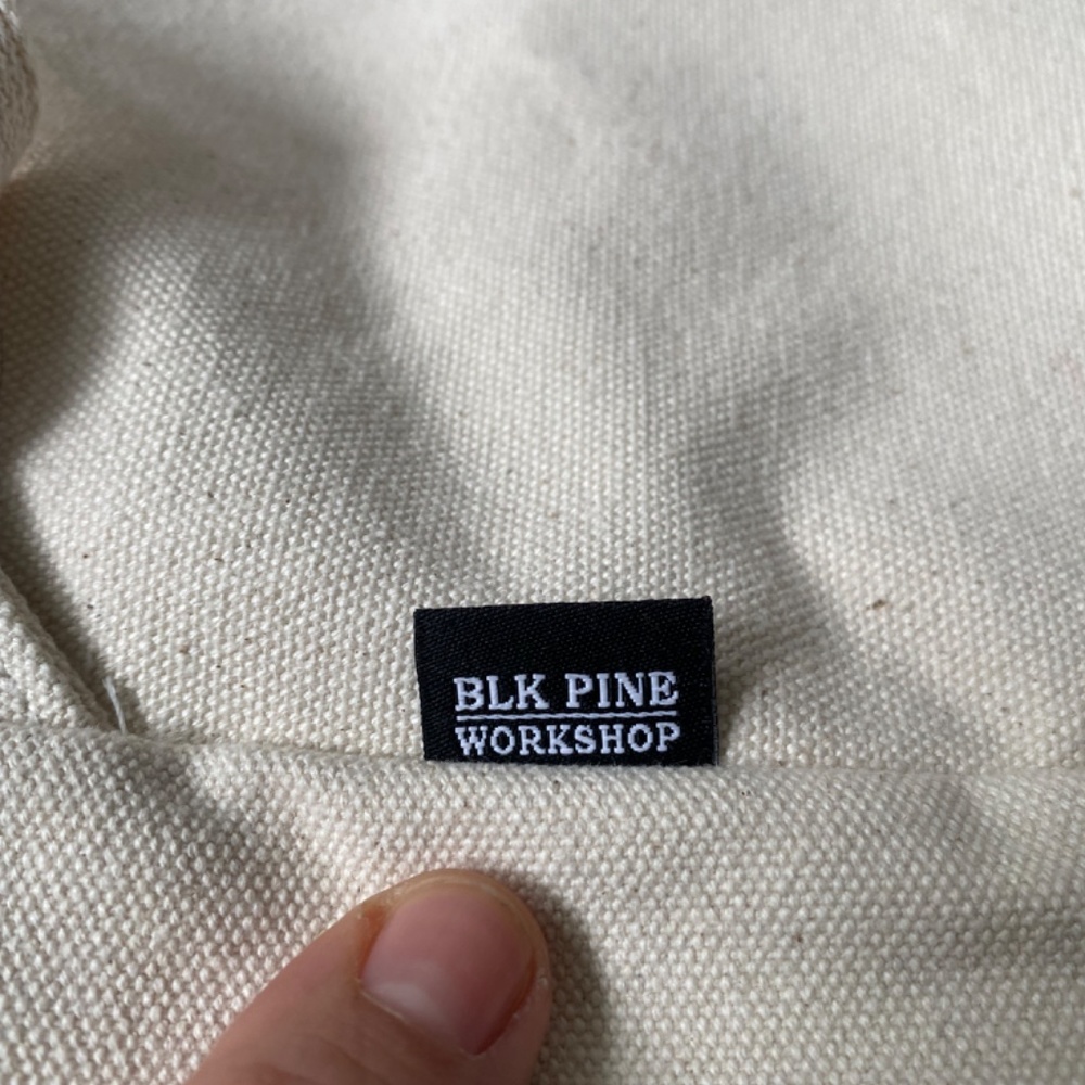 Blk Pine Workshop- Cream Canvas Simple Backpack - image 3